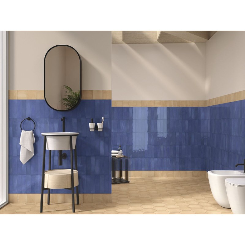 FAYENZA BLUE BRILLO 6X24,6