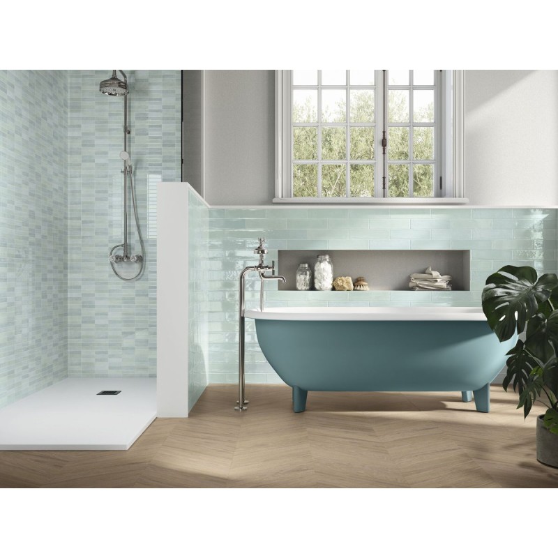 MUD INCISION LIGHT GREEN BRILLO 20X20