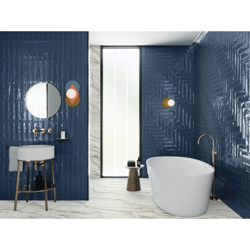 MUD INCISION BLUE BRILLO 20X20