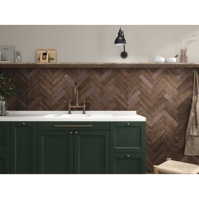 MAGNETISM HEXA CORTEN ANTIDESLIZANTE 13,9X16