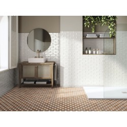 Azulejo efecto Monocolor Nour de Ape para Baño,Cocina,Residencial,Decoración