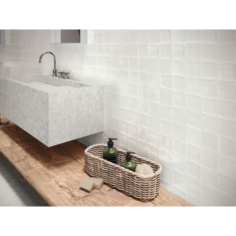 NOUR WHITE BRILLO 10X10