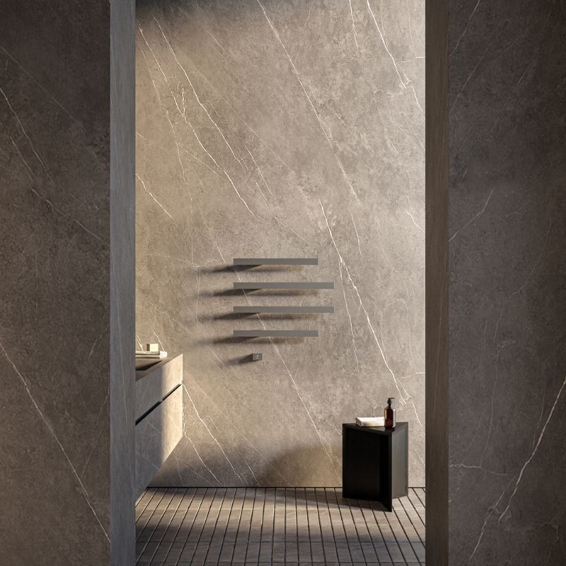 Radiador Toallero Eléctrico I-Ching 1 Elemento 4X135Mm Inox Satinado