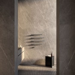 Radiador Toallero Eléctrico I-Ching 2 Elementos 4X78Mm Inox Satinado