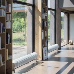 Radiador Eléctrico Milano Horizontal A Pared 33X202Mm Blanco