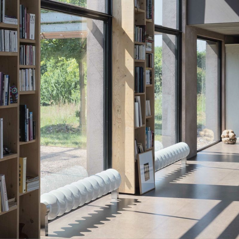 Radiador Eléctrico Milano Horizontal A Pared 33X202Mm Blanco