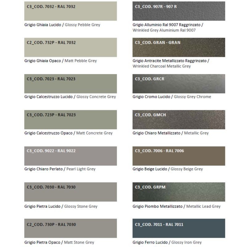 Radiador Milano A Suelo 227X258Mm Color C3