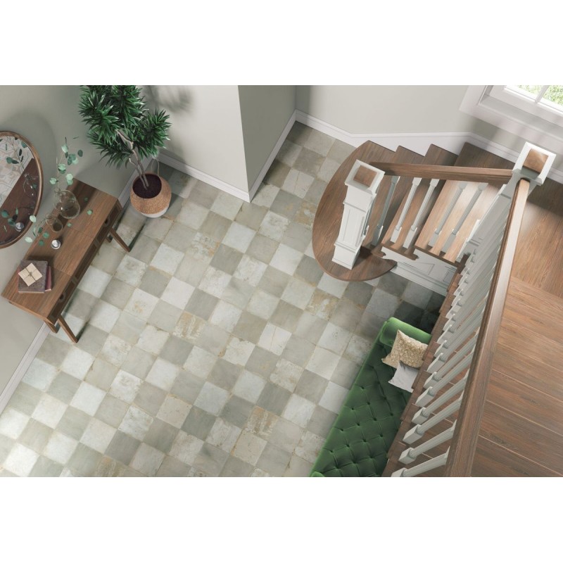 FS CHECKER SILVER 45X45