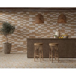 Azulejo efecto Hidráulico FS Clay de Peronda para Baño, Cocina, Residencial, Comercio