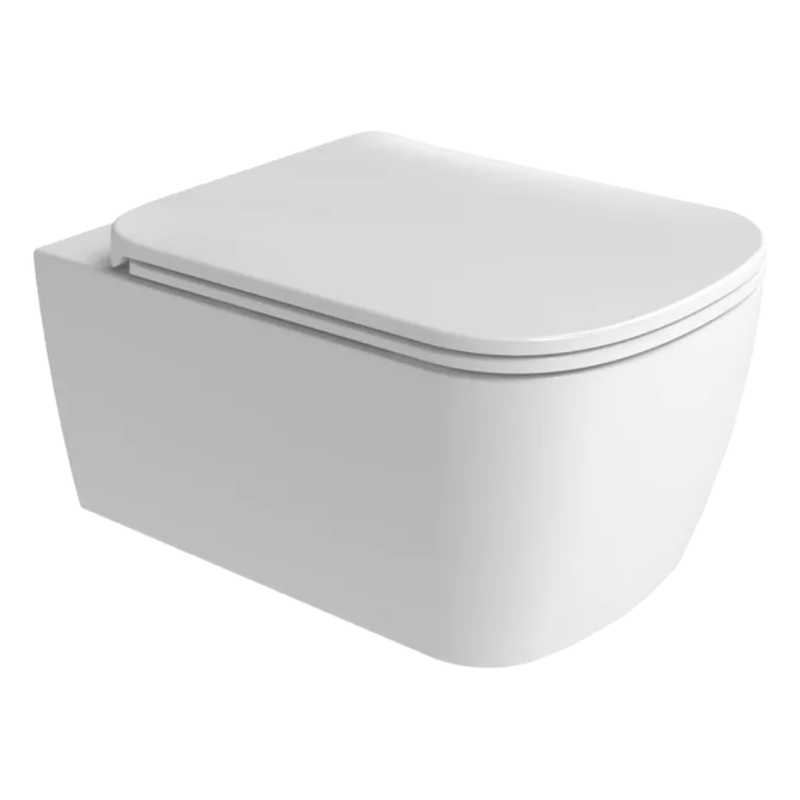 Inodoro suspendido Play GoSilent blanco | Baño moderno