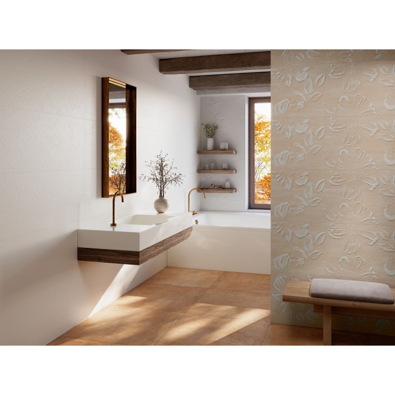 MANISES ARCILLA NATURAL 80X80 RECTIFICADO