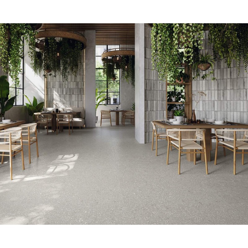 MYKONOS GRIS METALICO 7,5X30