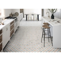 Azulejo efecto Hidráulico Boheme de Grespania para Residencial, Baño, Cocina, Decoración