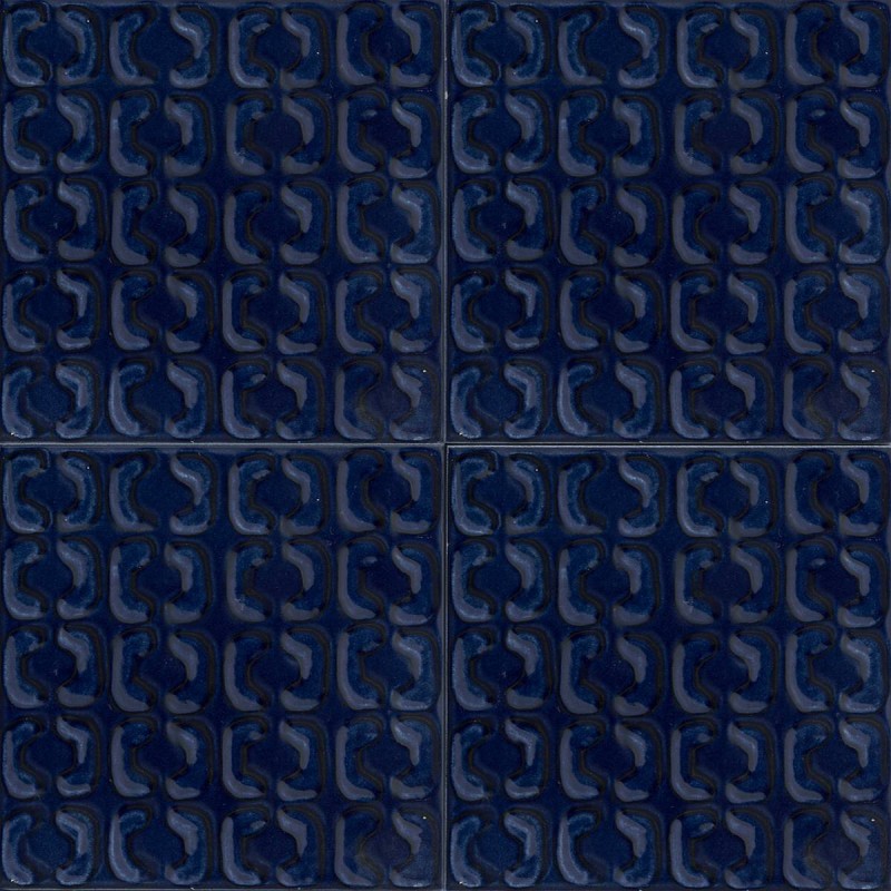 MEMORIA STRUTTURA STAMP BLU 15X15 - Blu - Marazzi