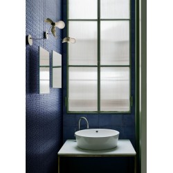 MEMORIA STRUTTURA STAMP BLU 15X15 - Blu - Marazzi