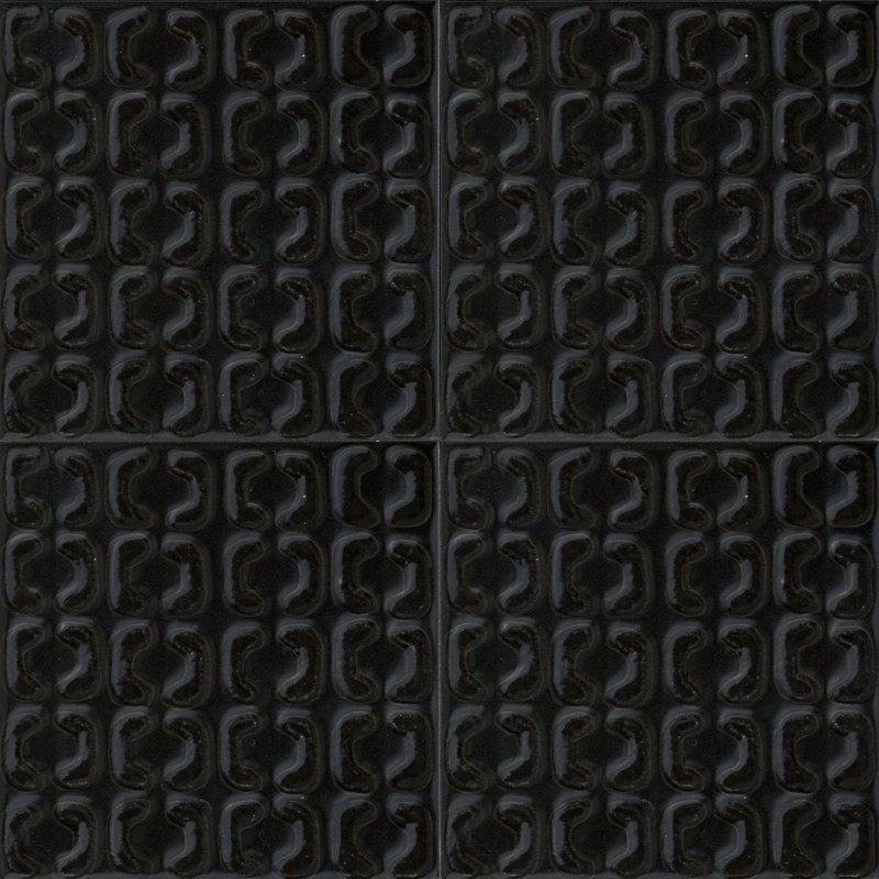 MEMORIA STRUTTURA STAMP NERO 15X15 - Nero - Marazzi