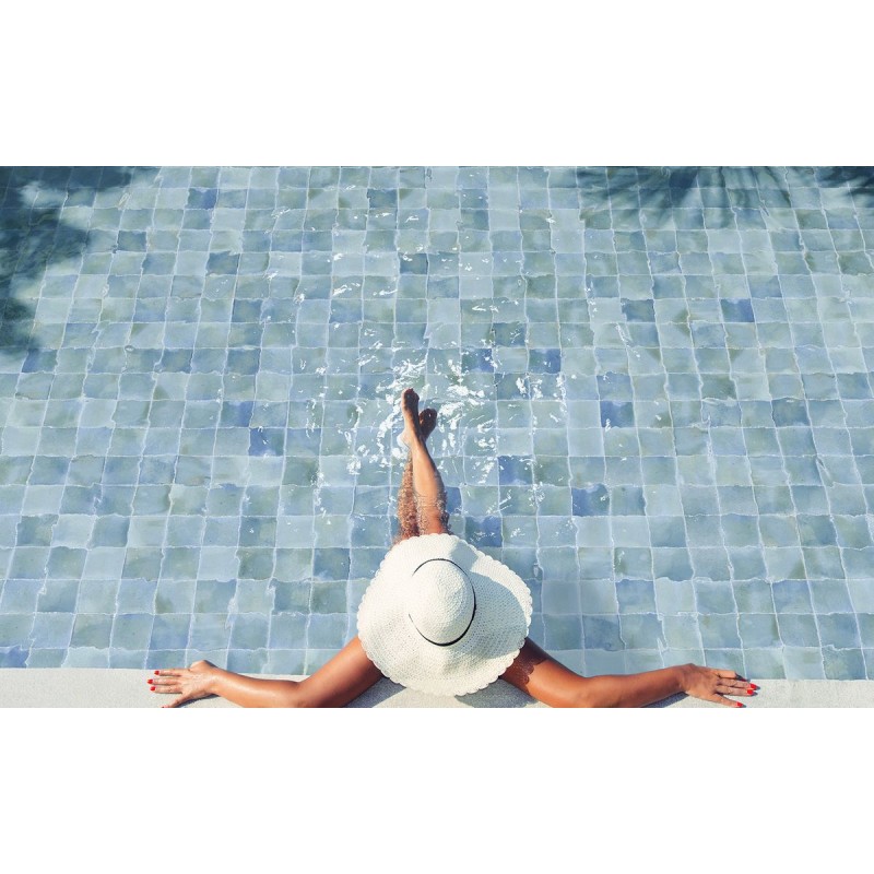 SPA&POOLS SKY BLUE ANTIDESLIZANTE 15X15
