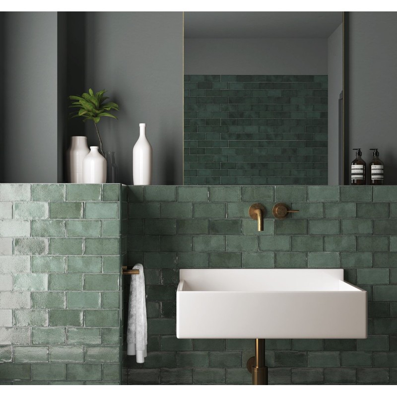 PENCIL BULLNOSE ALTEA PINE GREEN 3X20