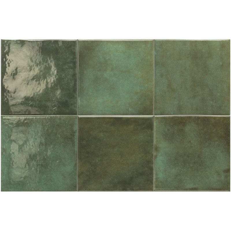 Spa&Pools Moss Green 15x15 cm Equipe
