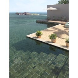 Spa&Pools Moss Green 15x15 cm Equipe