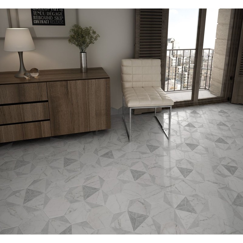 CARRARA GLOSS 7,5X30