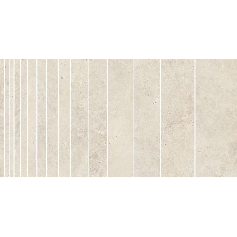 Tivoli Bianco Mosaico Tratti 30x60 Marazzi