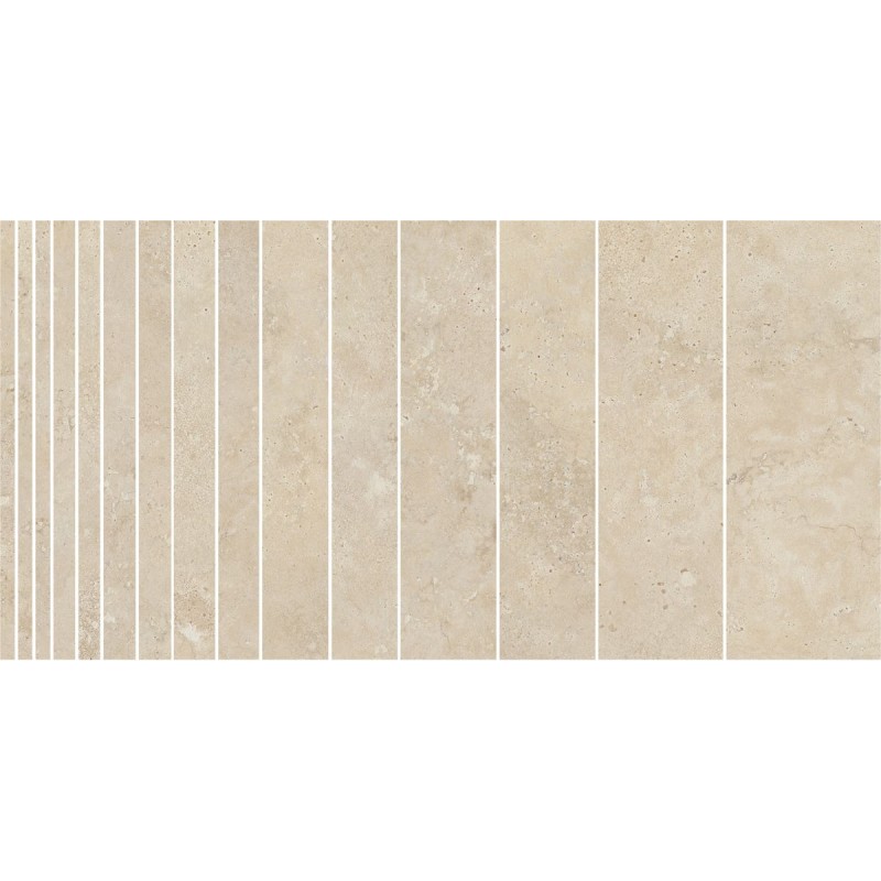 Tivoli Beige Mosaico Tratti 30x60 Marazzi