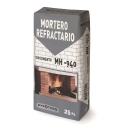 Mortero Refractario 25 Kg