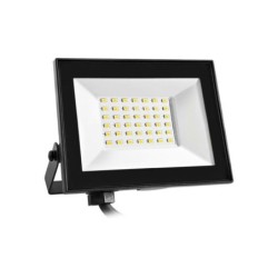 PROYECTOR LED PLANO NEGRO IP65 30W LUZ FRÍA