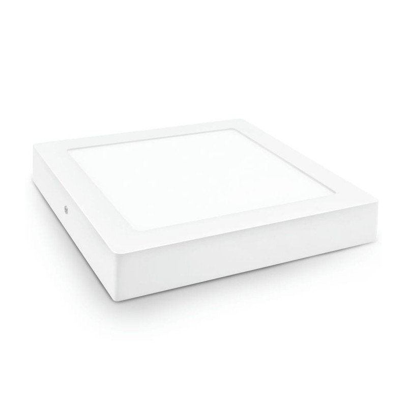 DOWNLIGHT LED SUPERFICIE CUADRADO BLANCO 6W LUZ FRÍA