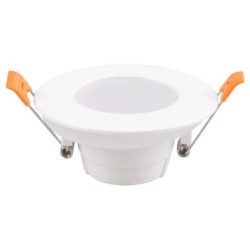 ARO LED FIJO REDONDO BLANCO IP65 7W CCT