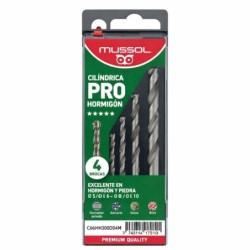ESTUCHE 4 BROCAS PROFESIONAL HORMIGÓN