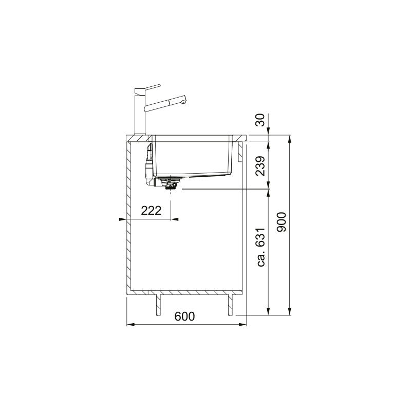 Fregadero Franke Maris MRX-160-34-19 CUBETA. MARIS Inox
