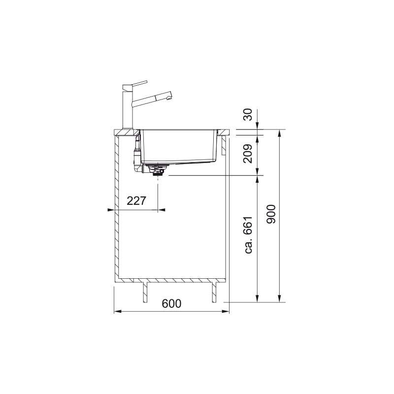 Fregadero Franke Maris MRX 260-34-19 CUBETA. MARIS Inox
