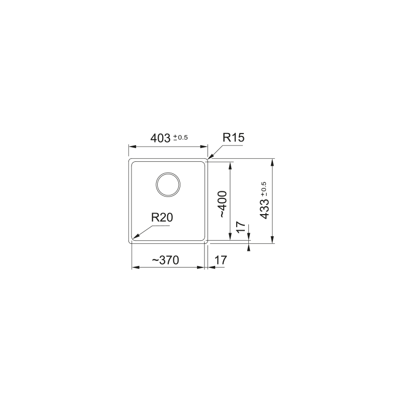 Fregadero Franke Maris Fragranite MRG 210-37 NEGRO MATE MARIS