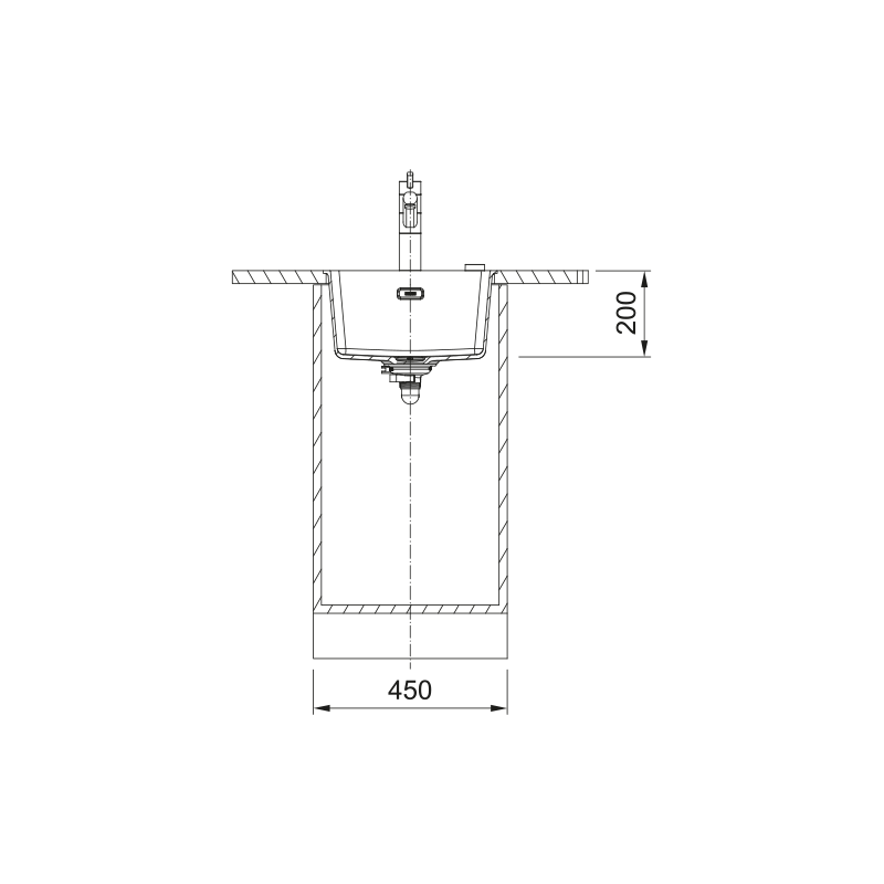 Fregadero Franke Maris Fragranite MRG 210-37 NEGRO MATE MARIS