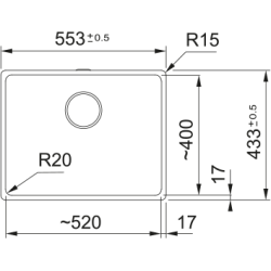 Fregadero Franke Maris Fragranite MRG 210-52 OYSTER MARIS