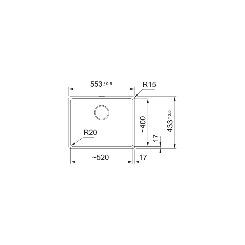 Fregadero Franke Maris Fragranite MRG 210-52 OYSTER MARIS