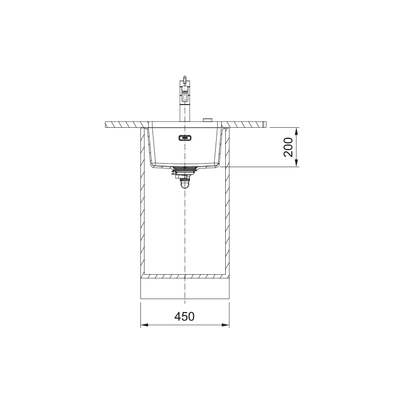 Fregadero Franke Maris Fragranite Cubeta Fragranite MRG 110-37 Stone