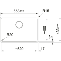 Fregadero Franke Maris Fragranite MRG 210-62 STONE GREY MARIS