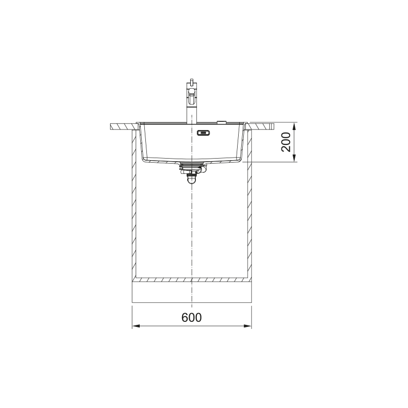 Fregadero Franke Maris Fragranite Fregadero Fragranite MRG 610-52 Café