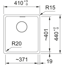 Fregadero Franke Maris Fragranite MRG 610-37 NEGRO MATE MARIS