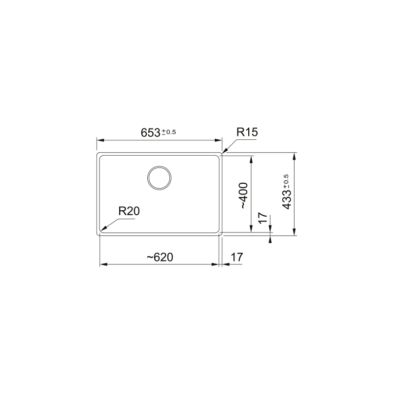 Fregadero Franke Maris Fragranite MRG 210-62 NEGRO MATE MARIS