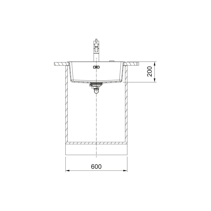 Fregadero Franke Maris Fragranite MRG 610-52 STONE MARIS