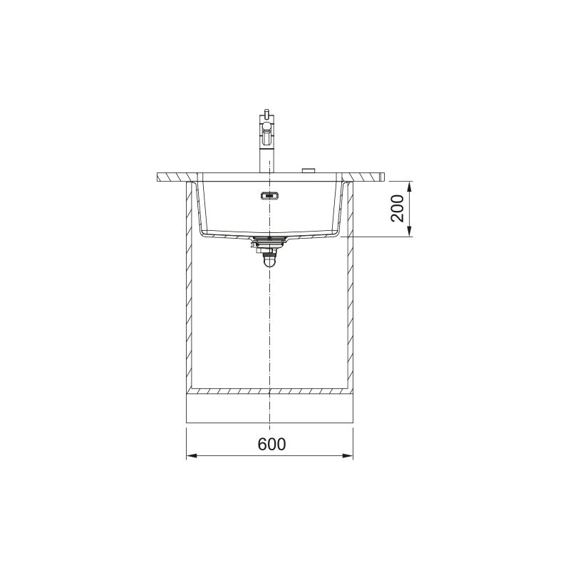 Fregadero Franke Maris Fragranite Cubeta Fragranite MRG 110-52 Gris P