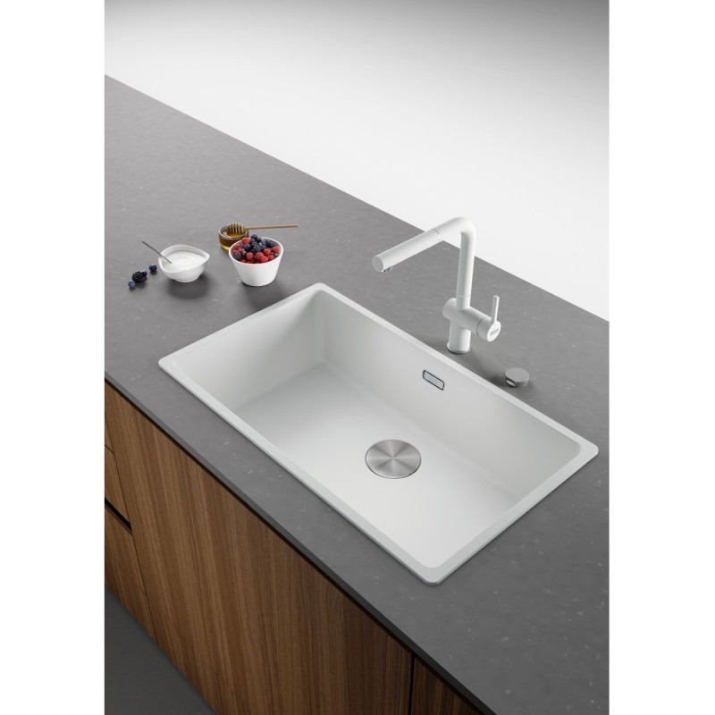 Fregadero Franke Maris Fragranite MRG 610-72 BLANCO POLAR MARIS
