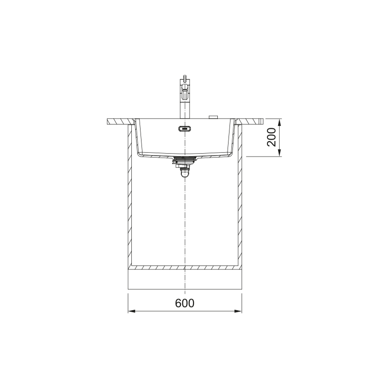 Fregadero Franke Maris Fragranite Cubeta Fragranite MRG 210-52 Blanco