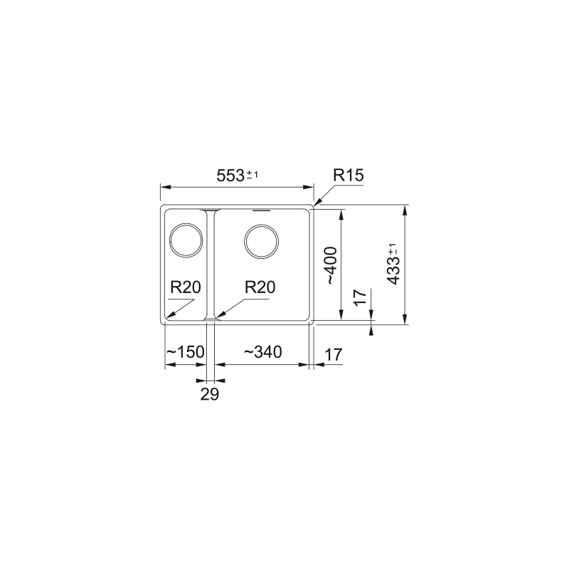 Fregadero Franke Maris Fragranite MRG 160-34-15 /I BLANCO POLAR MARIS