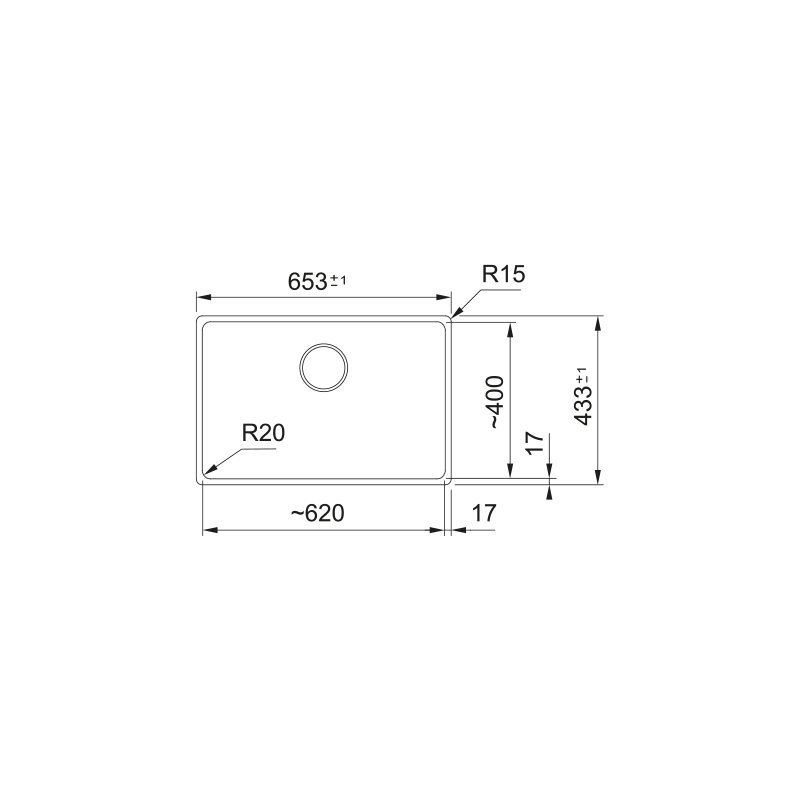 Fregadero Franke Maris Fragranite Cubeta Fragranite MRG 110-62 Blanco