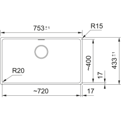 Fregadero Franke Maris Fragranite MRG 110-72 BLANCO POLAR MARIS